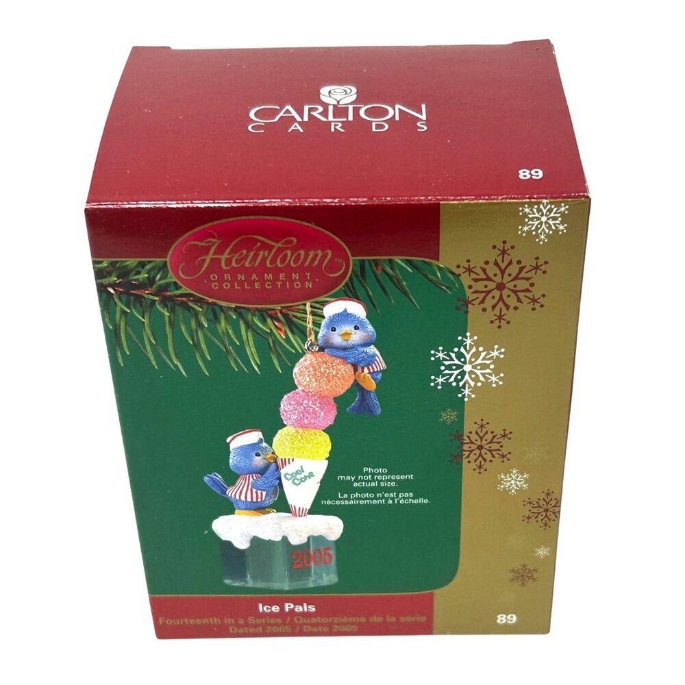 Carlton‎ Cards Ice Pals 2005 Heirloom Ornament - Collectible - Vintage